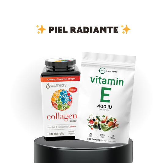 Piel Radiante - Colágeno + Vitamina E