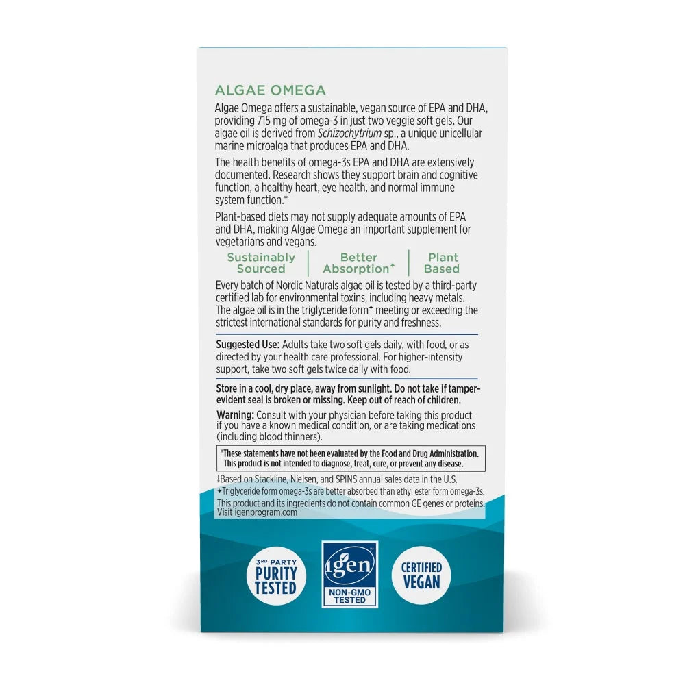 Algae Omega - Nordic Naturals