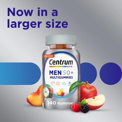 Silver Men 50+ Multi Gummies - Centrum