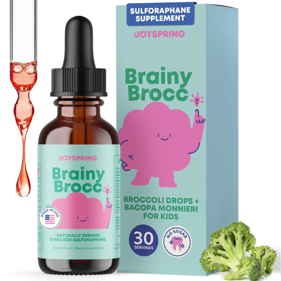 Brainy Brocc (Suplemento de Sulforafano) - JoySpring