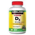 Vitamina D3 Extra Fuerte 50mcg - Kirkland