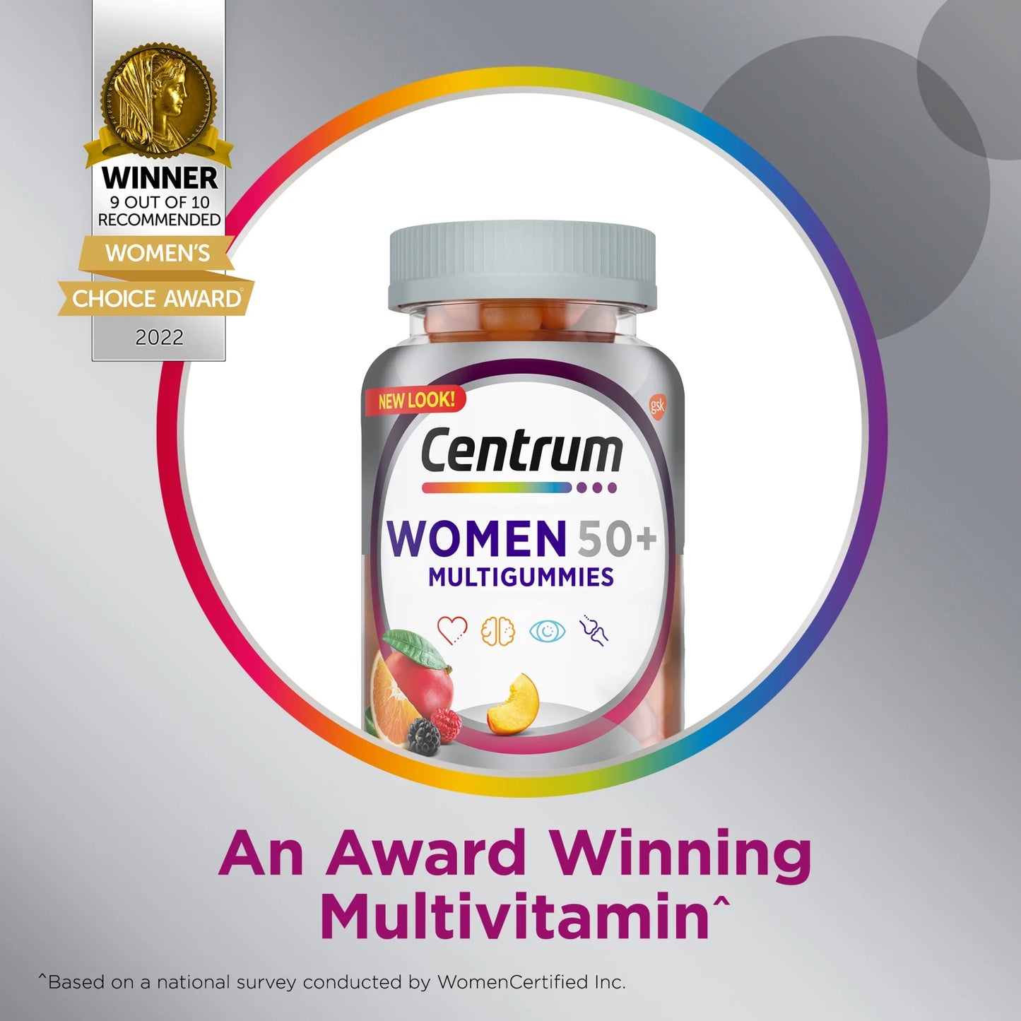 Silver Women 50+ Multi Gummies - Centrum