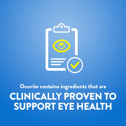 Ocuvite Adulto 50+ (Luteína, Zeaxantina y Omega 3) - Ocuvite