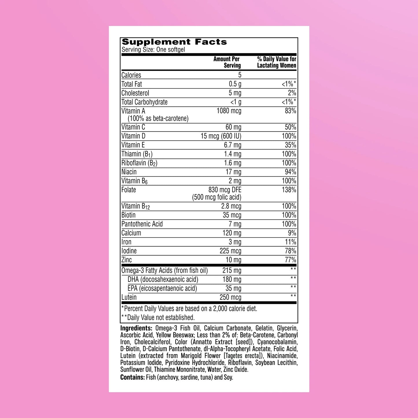 Pregnancy Recovery - One A Day