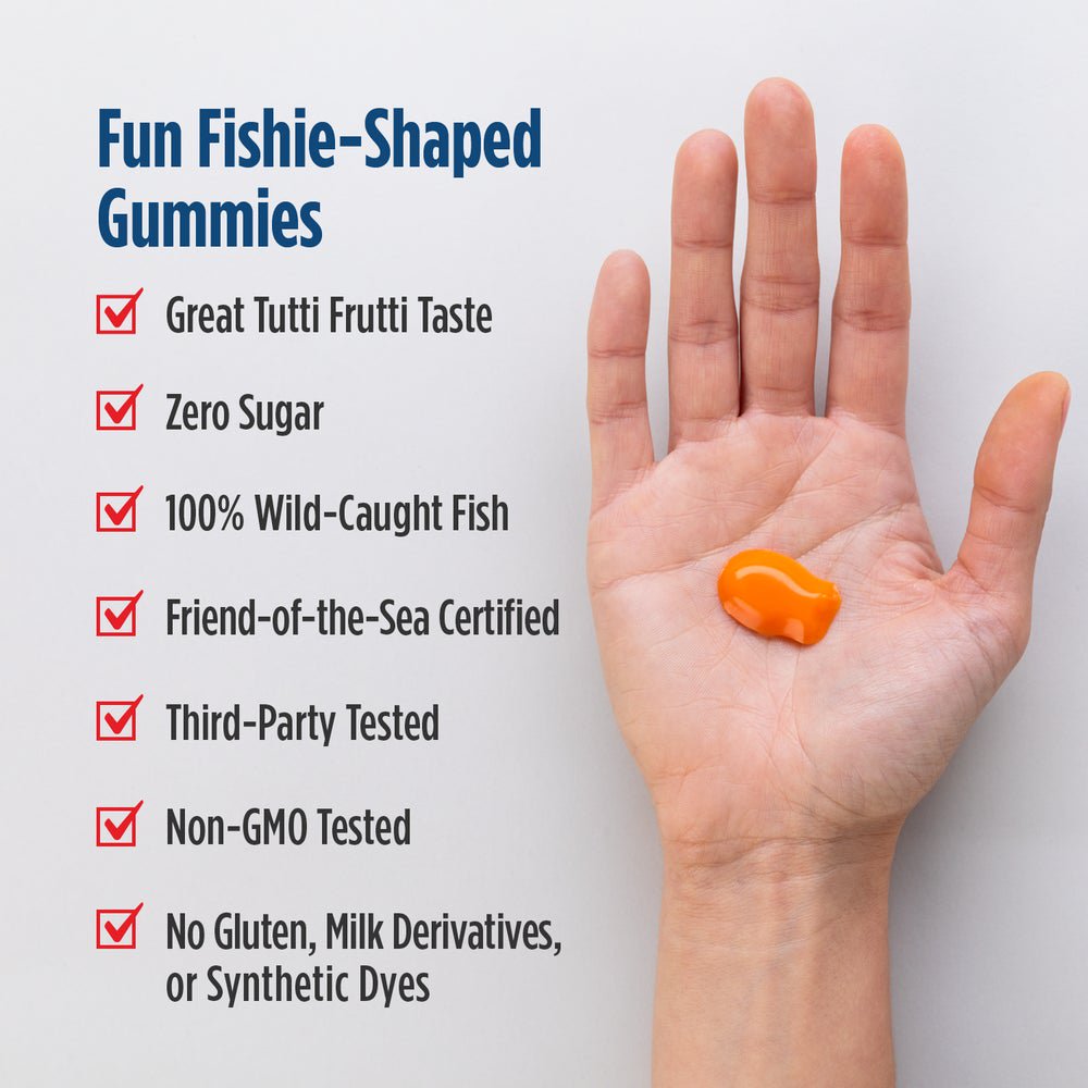 Omega 3 Zero Sugar Fishies - Nordic Naturals