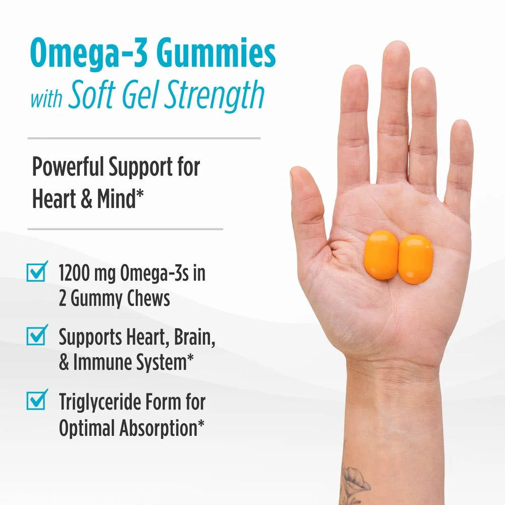 Ultimate Omega Zero Sugar Gummy Chews - Nordic Naturals