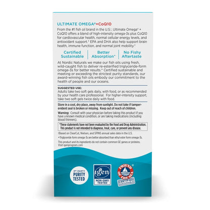Ultimate Omega + CoQ10 - Nordic Naturals