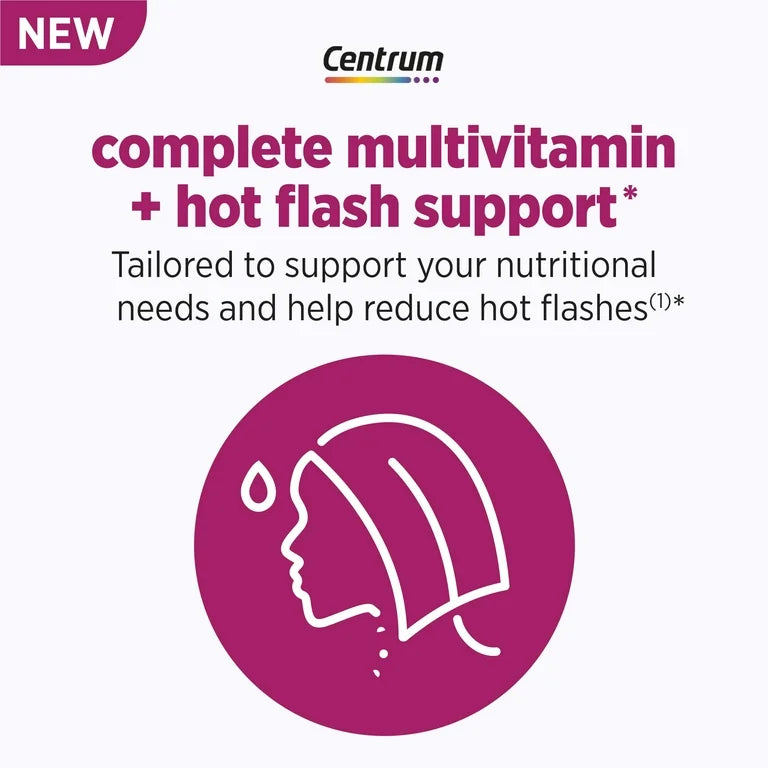 Menopause Support (Multivitamina+Apoyo Contra los Sofocos) - Centrum