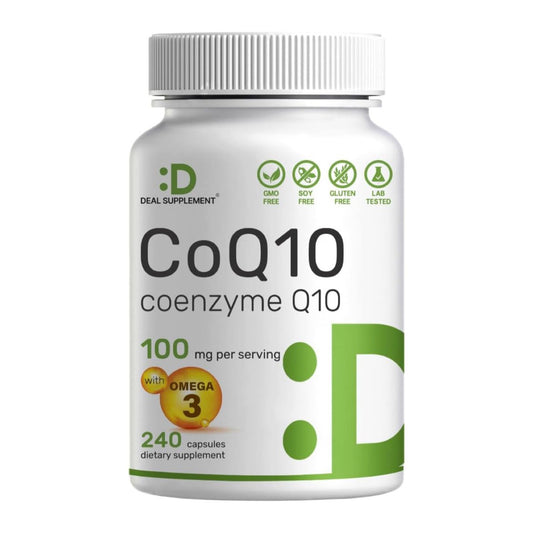 CoQ10 100mg (con Omega 3) - Deal Supplement