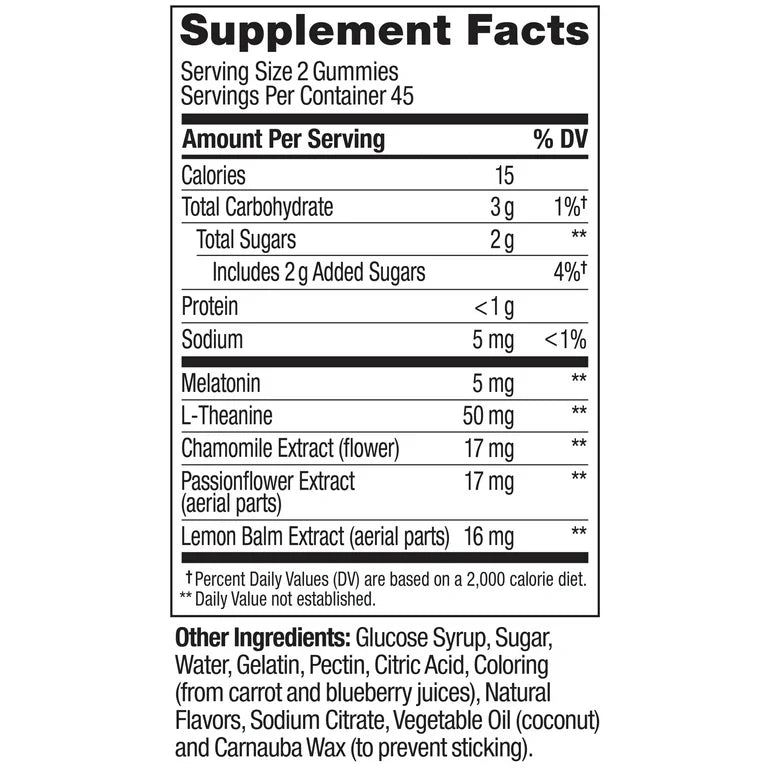 Extra Strength Melatonin 5mg Sleep Gummies - OLLY