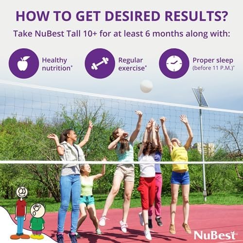 NuBest Tall 10+ - 60 Cápsulas