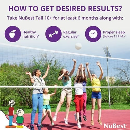 NuBest Tall 10+ - 60 Cápsulas