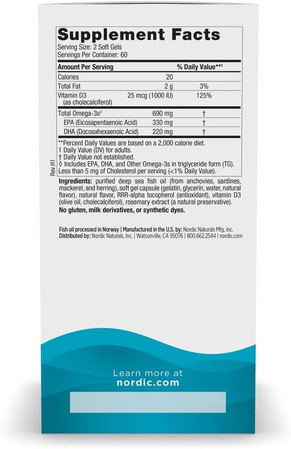 Omega-3D - Nodic Naturals