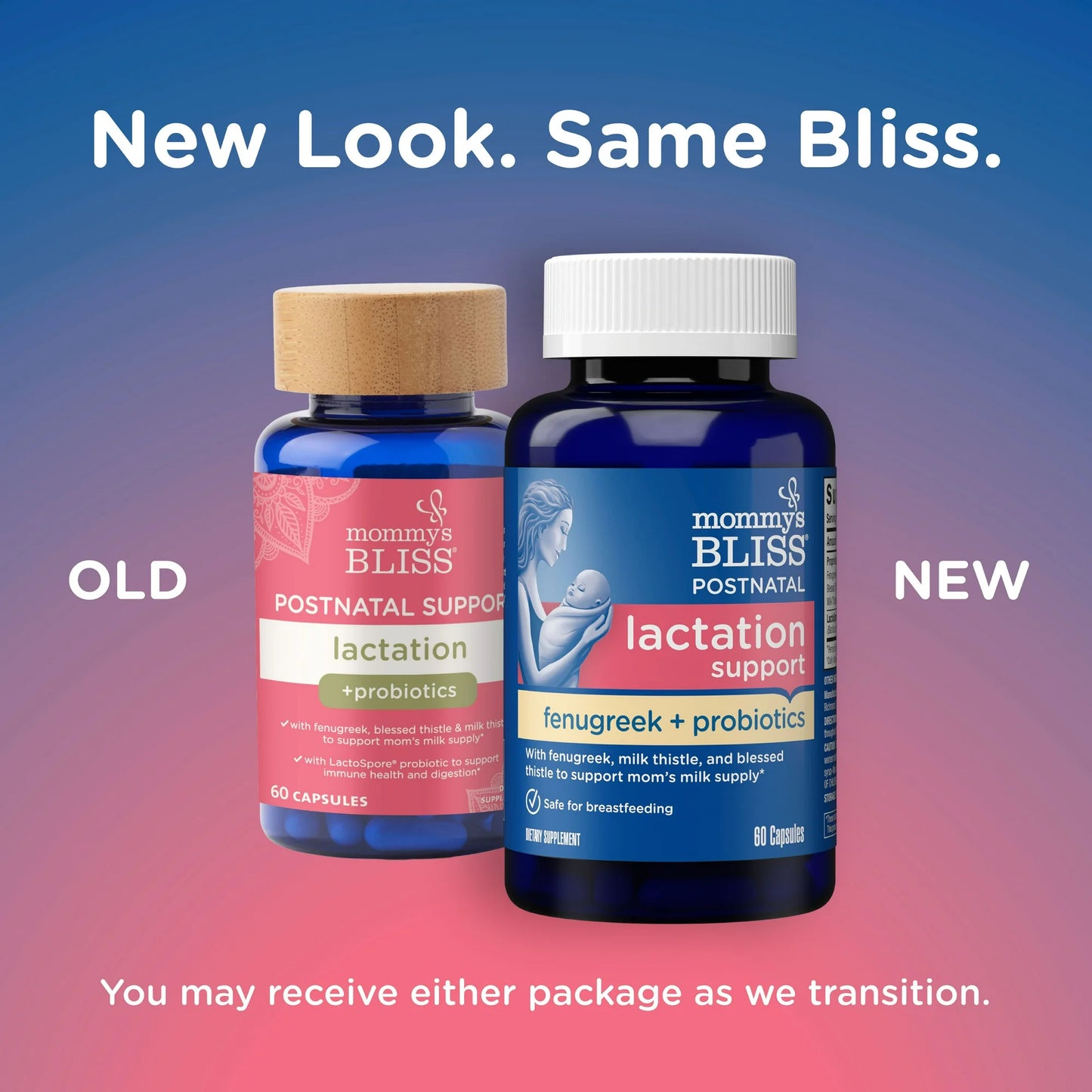 Apoyo a la Lactancia PostNatal (Fenogreco+Probioticos) - Mommy's Bliss