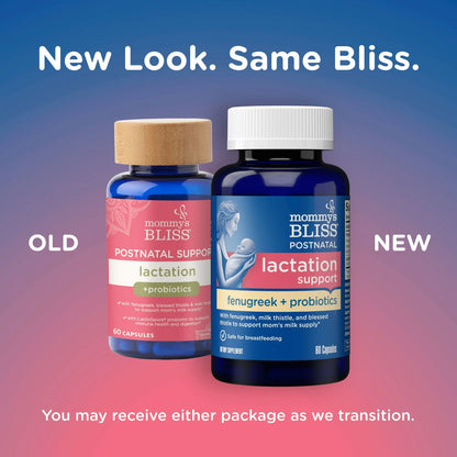 Apoyo a la Lactancia PostNatal (Fenogreco+Probioticos) - Mommy's Bliss