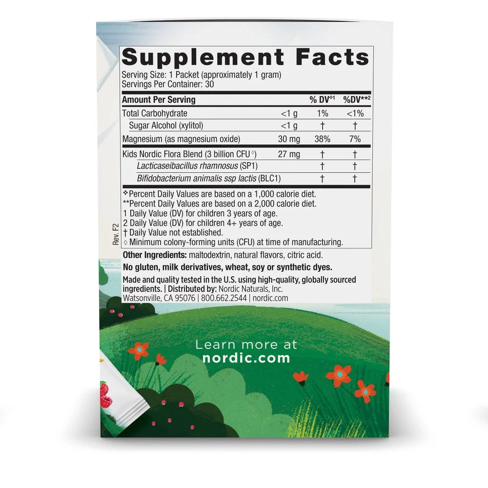 Kids Probiotic En Polvo - Nordic Naturals