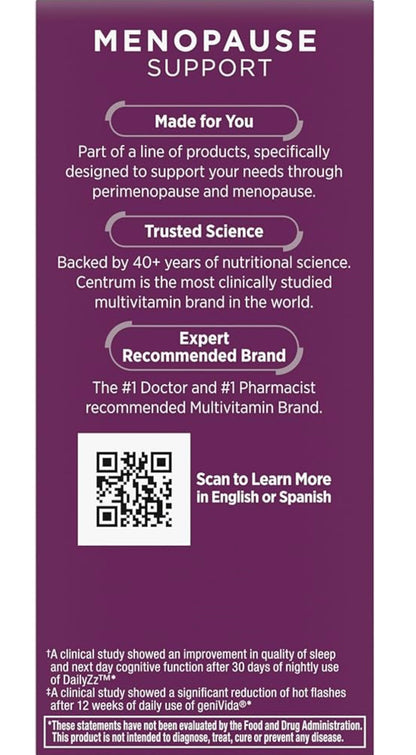 Menopause Support (Sueño Reparador) - Centrum
