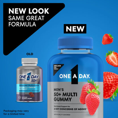 Men's 50+ Multi Gummies - One a Day