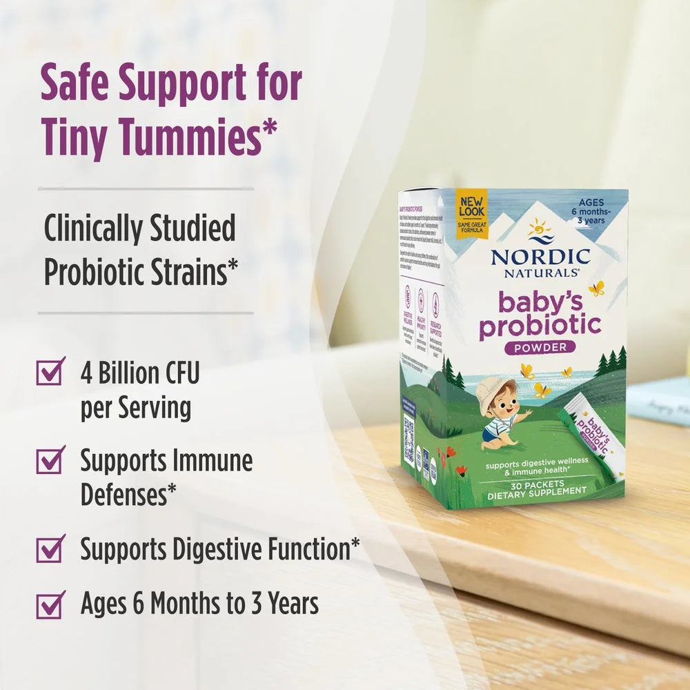 Baby's Probiotic En Polvo - Nordic Naturals