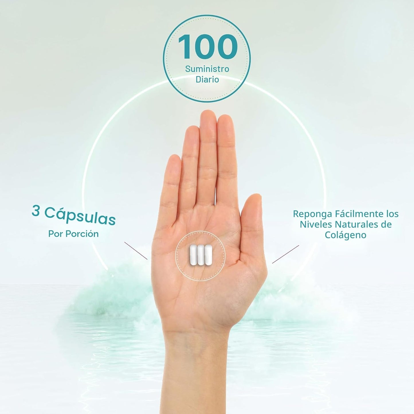 Multi Colágeno /Tipo I,II,III,V,X) para Mujeres - Deal Supplement