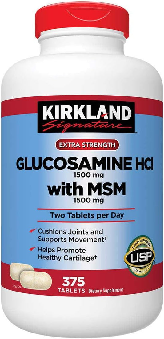 Glucosamina con MSM 1500mg - Kirkland