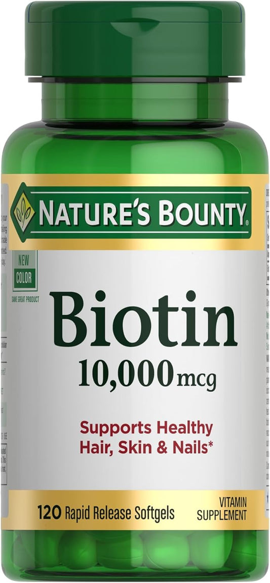 Biotin 10,000mcg - Nature's Bounty