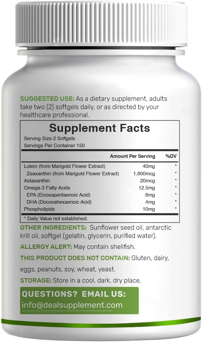 Luteina 40mg (Con Zeaxantina) - Deal Supplement