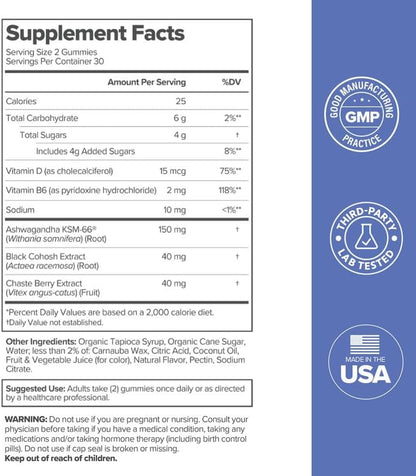 MENO Menopause Gummy Vitamins - OPositivHealth