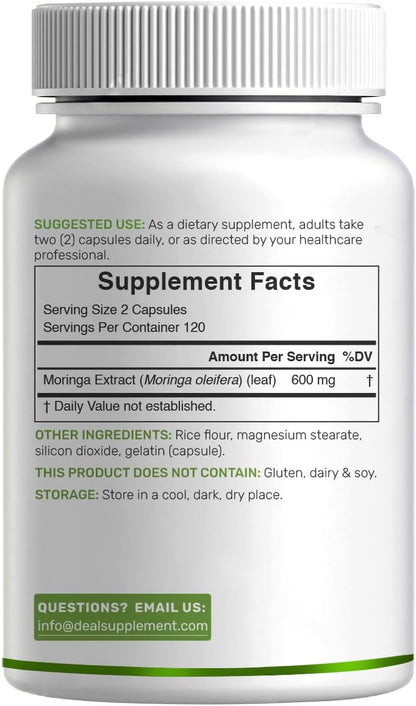 Moringa 600mg - Deal Supplement