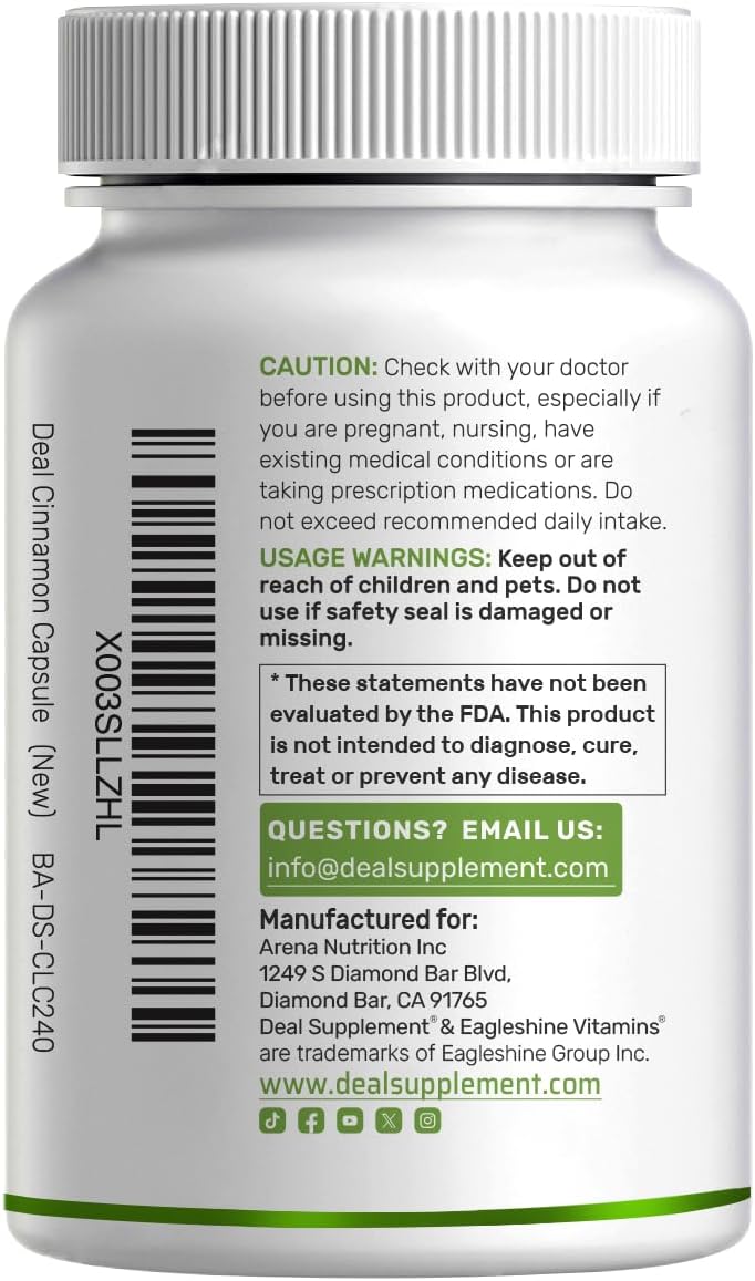 Canela Ceilán (con Cromo) - Deal Supplement