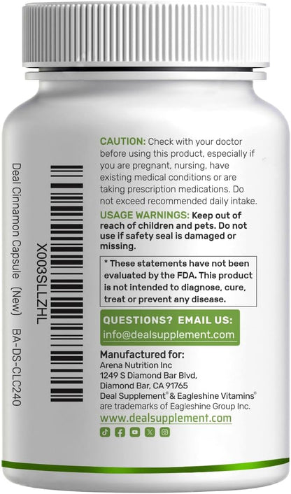 Canela Ceilán (con Cromo) - Deal Supplement