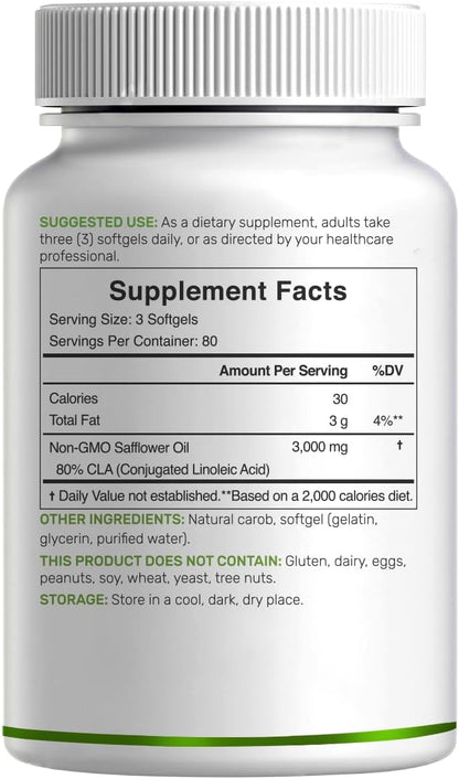 CLA 3000 mg (2400mg de CLA Activo) - Deal Supplement