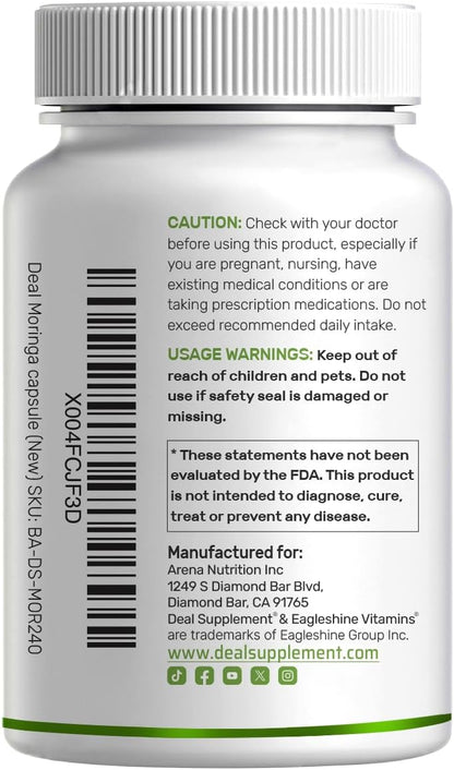 Moringa 600mg - Deal Supplement