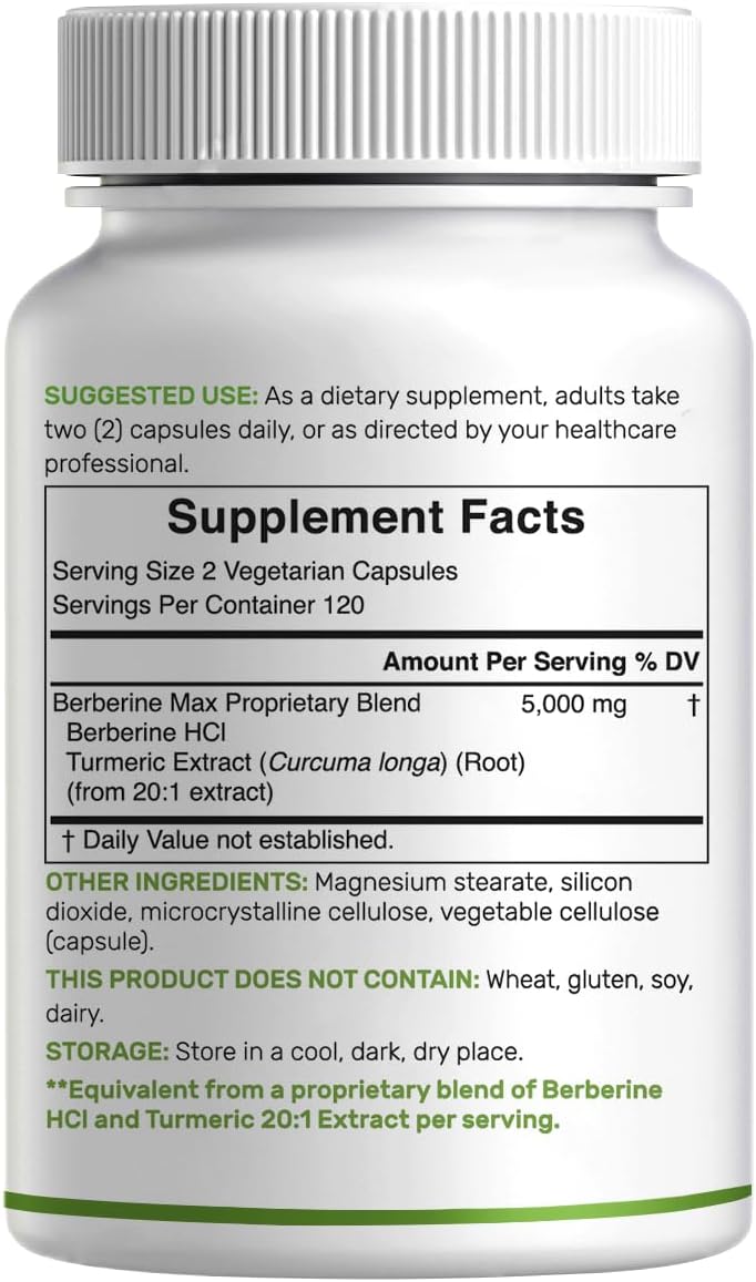Berberina MAX 5000mg - Deal Supplement