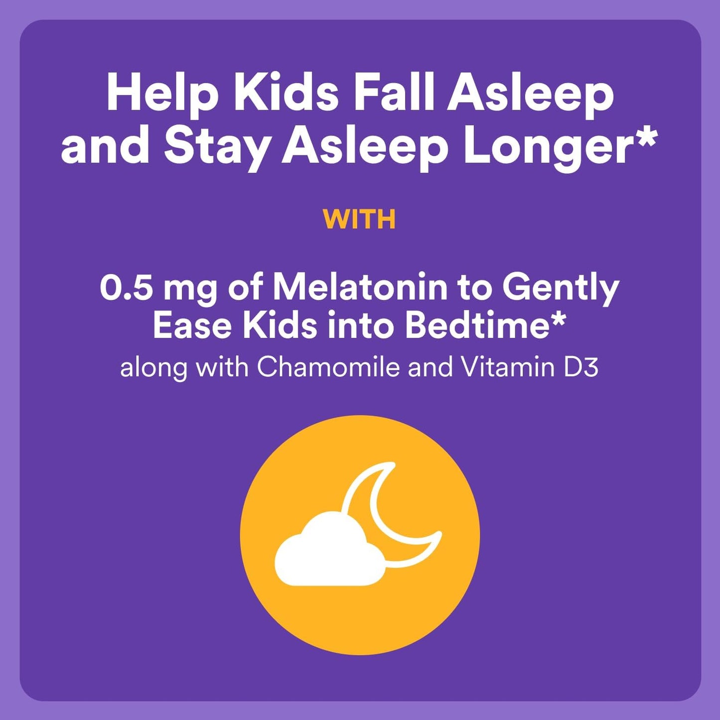 Kids Sleep Melatonina 0.5 mg - Smarty Pants