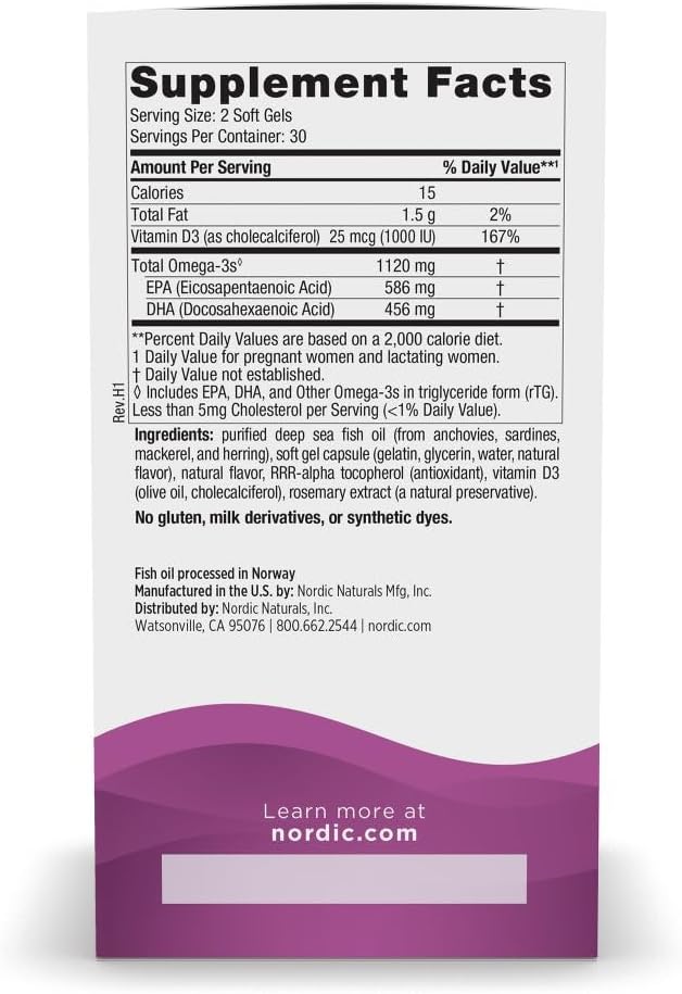 Postnatal Omega 3 - Nordic Naturals