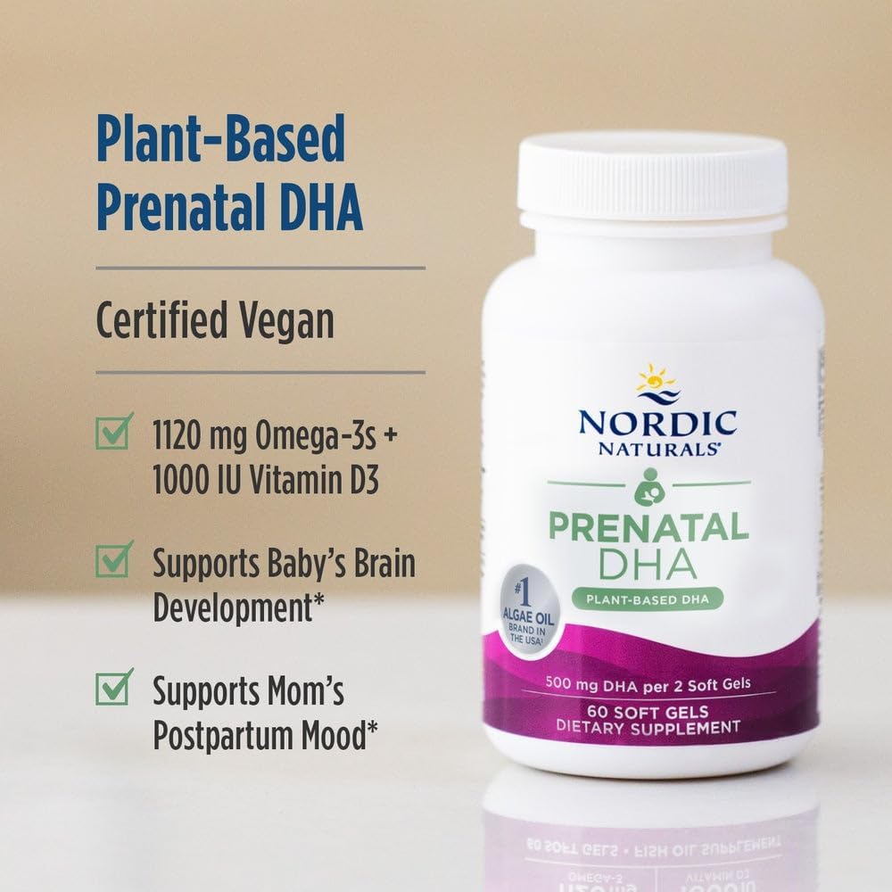 Prenatal DHA Plant-Based - Nordic Naturals