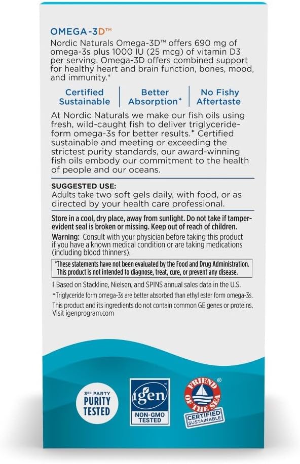 Omega-3D - Nodic Naturals