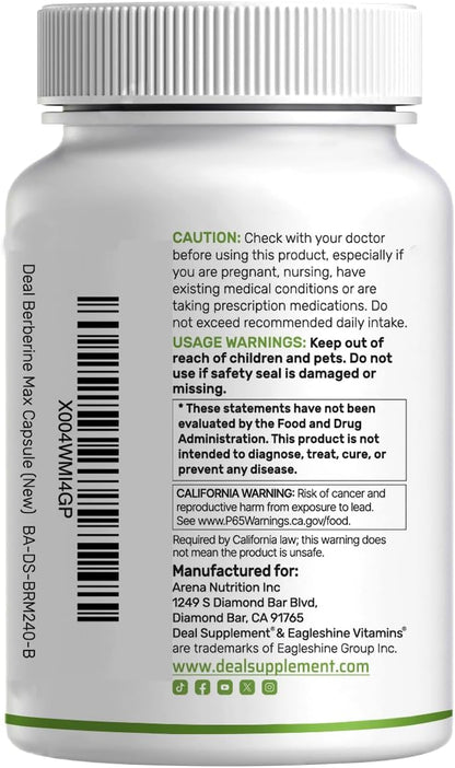 Berberina MAX 5000mg - Deal Supplement