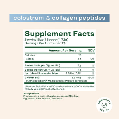 CALOSTRO DE BOVINO + COLLAGENO - BLOOM