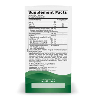 Memoria Support (Omega Blend) - Nordic Naturals