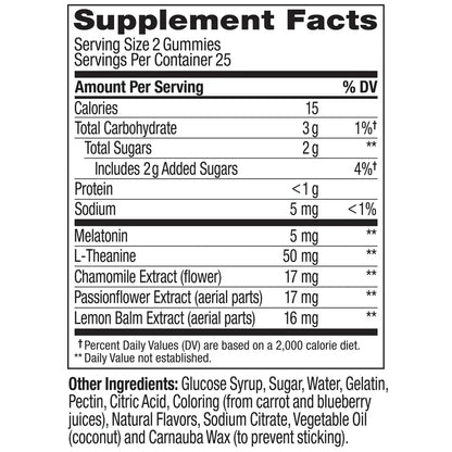 Extra Strength Melatonin 5mg Sleep Gummies - OLLY