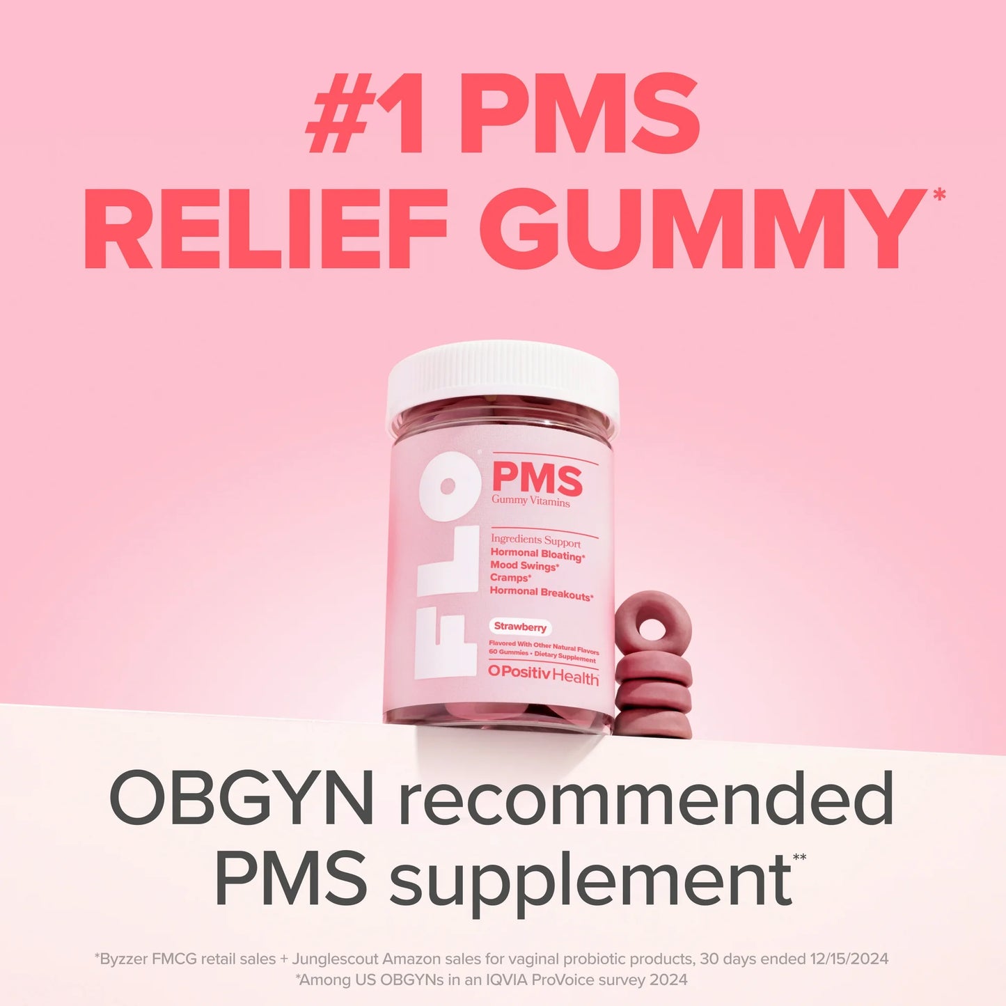 FLO PMS Vitamin Gummies - OPositivHealth