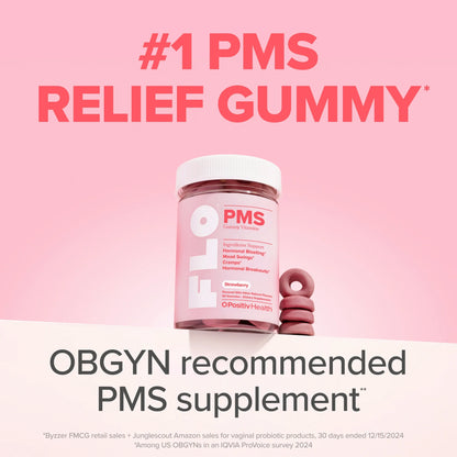 FLO PMS Vitamin Gummies - OPositivHealth