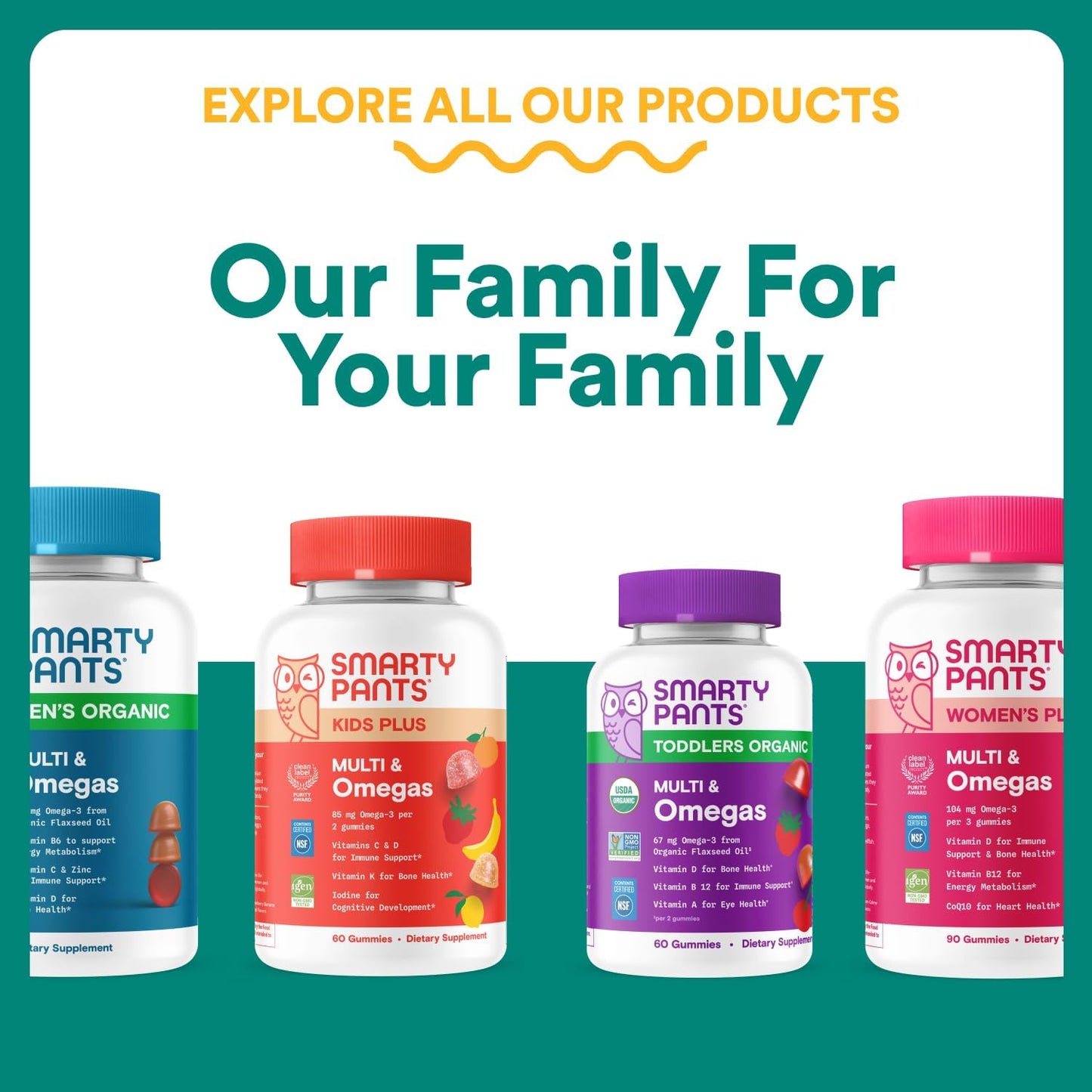 Prenatal Plus Multi & Omegas - Smarty Pants