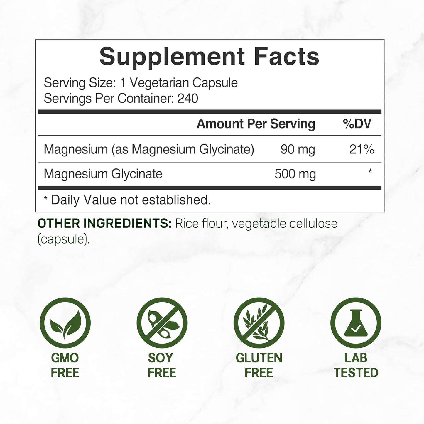 Glicinato de Magnesio - Deal Supplement