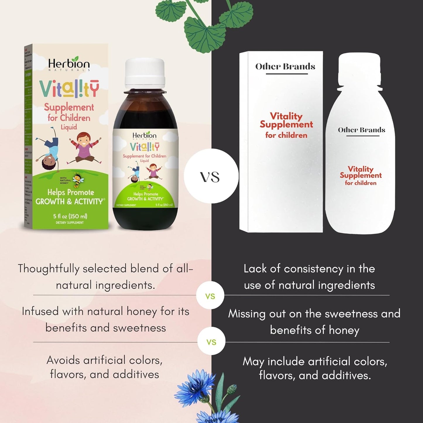 Vitality (Crecimiento y Apetito) - Herbion Naturals