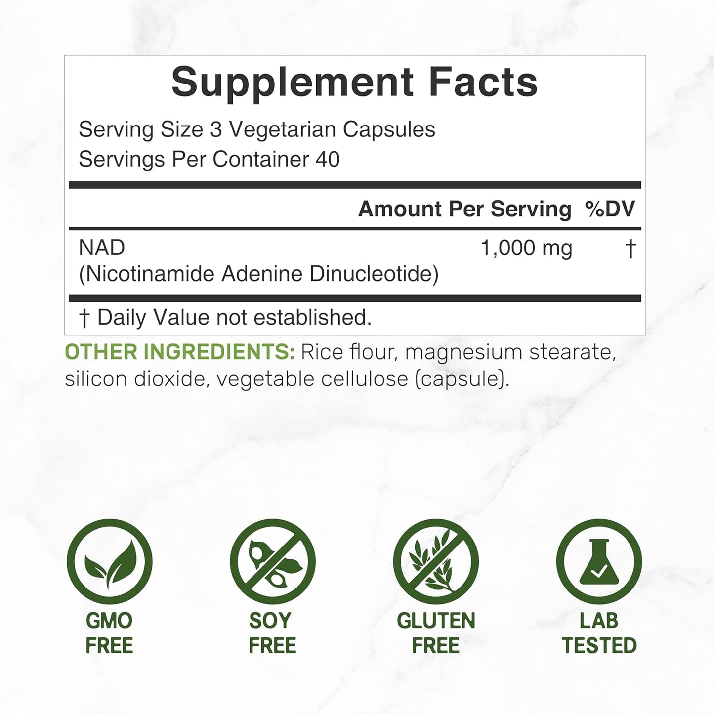 NAD 1000mg - Deal Suplemento