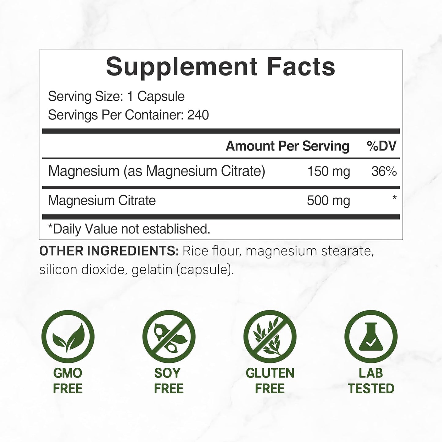 Citrato de Magnesio - Deal Supplement