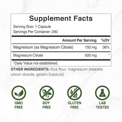 Citrato de Magnesio - Deal Supplement